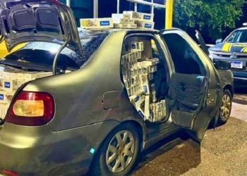 No Acre, 12 mil maços de cigarros são apreendidos durante fiscalização na BR-364