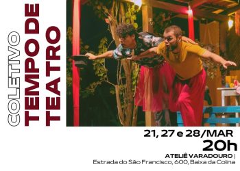 Espetáculo de teatro “Enquanto o tempo me der tempo” acontece nesta sexta-feira (21), em Rio Branco