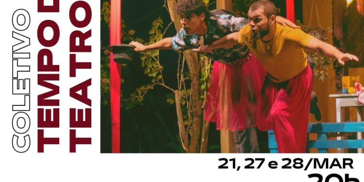 Espetáculo de teatro “Enquanto o tempo me der tempo” acontece nesta sexta-feira (21), em Rio Branco