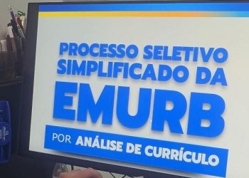 Inscrições para processo seletivo da Emurb encerram nesta quarta-feira (07)