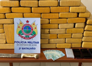 Mais de 77kg de droga são apreendidos na Vila Acre e quadrilha é detida