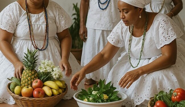 Quando a feitura vai além do sangue: o sagrado através das folhas