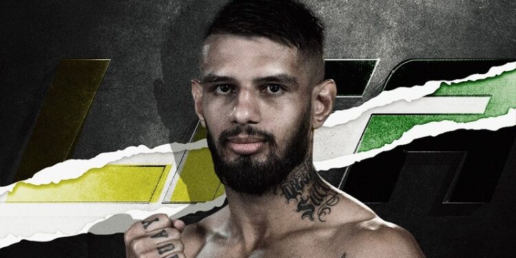 Thomas Bryan irá representar o Acre no LFA 212, um dos maiores palcos do MMA mundial