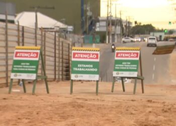 Nova etapa de obras altera circulação de veículos na Avenida Ceará; motoristas devem redobrar a atenção