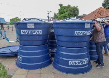 Água para todos: Saerb distribui caixas d’água para famílias de baixa renda em Rio Branco