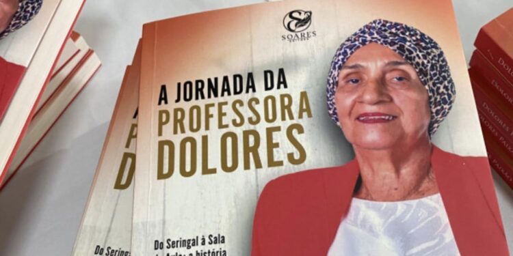 Aos 78 anos, a professora Dolores Paixão, lança o seu primeiro livro