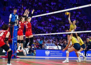 Brasil vira sobre o Japão e alcança final da Liga das Nações de vôlei