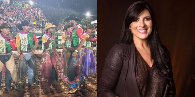 Show de Fernanda Brum e estreia das provas do rodeio marcam quarta noite da Expoacre 2025