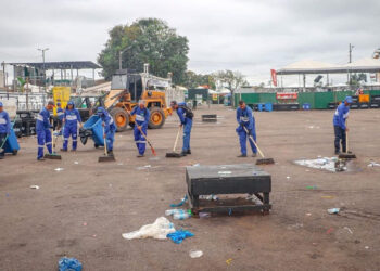 Expoacre 2025: Prefeitura de Rio Branco recolhe 80 toneladas de lixo em apenas três dias