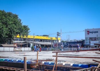 Vistoria técnica: novo Mercado Elias Mansour ganha forma em Rio Branco com investimento de R$30 milhões