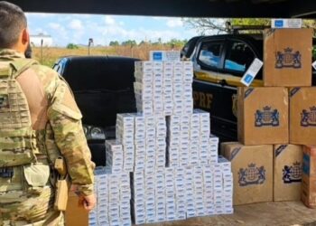 Quase 7 mil maços de cigarros contrabandeados são apreendidos no Acre