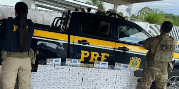 3,5 mil maços de cigarros contrabandeados são apreendidos em Cruzeiro do Sul