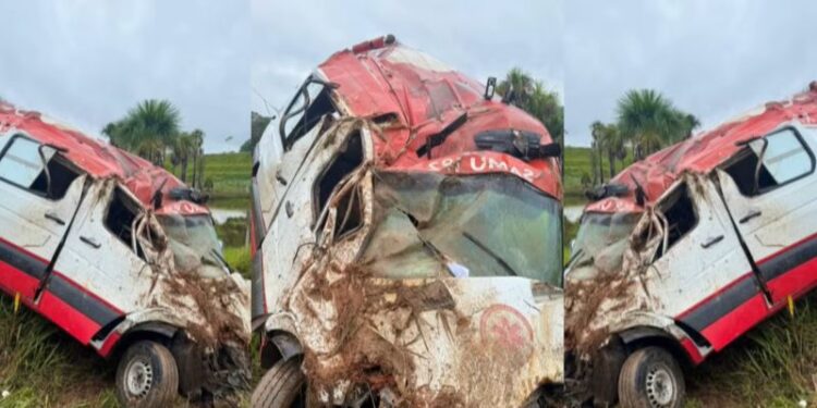 Sesacre garante apoio aos profissionais do Samu envolvidos em acidente em Cruzeiro do Sul