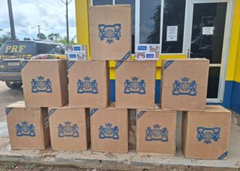 PRF apreende 5 mil maços de cigarros contrabandeados em Senador Guiomard/AC