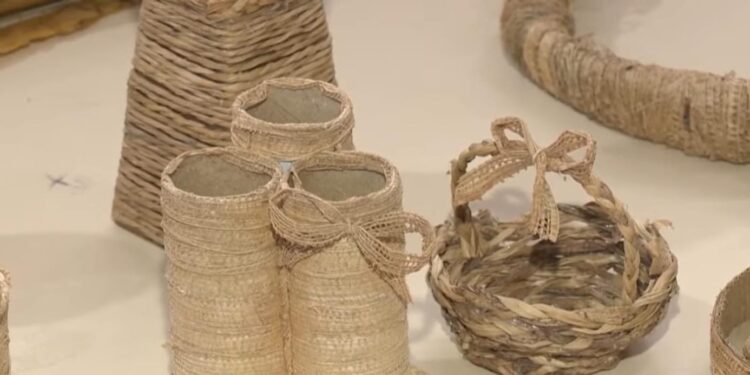 Fibra da bananeira é transformada em matéria-prima sustentável por alunos acreanos