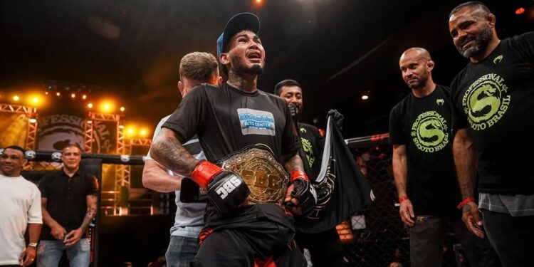 Paulo Victor conquista cinturão do Shooto e mantém Acre no topo do MMA nacional