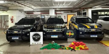 Ação conjunta no Acre resulta em apreensão de 70 kg de drogas no Bujari