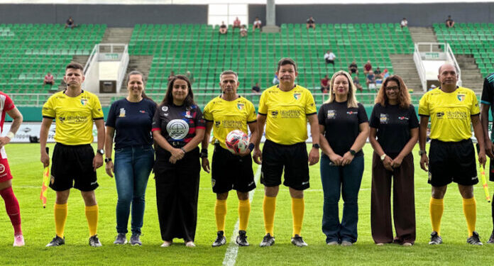 Campanha “Elas Jogam Junto” é lançada na Arena da Floresta durante jogo do Campeonato Acreano