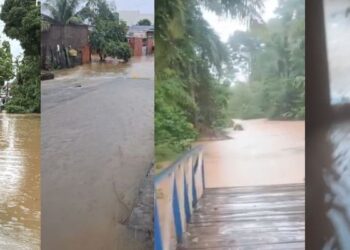 “Toda vez que chove é a mesma coisa”: moradores relatam situação de casas e bairros alagados após chuva intensa