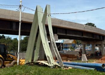 Após fortes chuvas, Viaduto Mamedio Bittar deve ser inaugurado em março