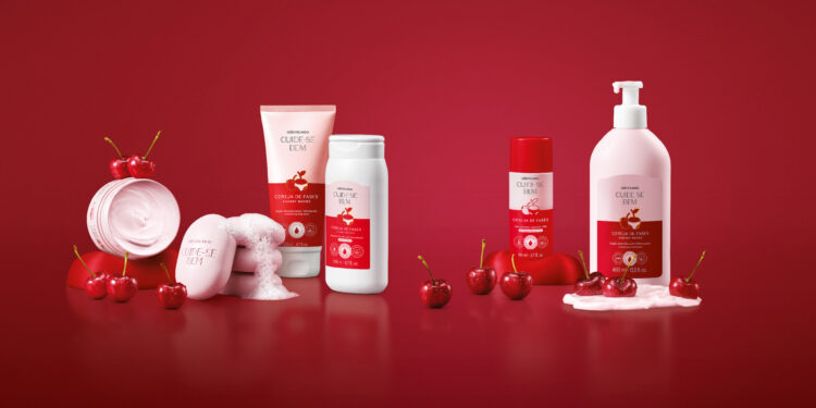 O Boticário inaugura uma nova era do autocuidado voltado para o ciclo menstrual com o lançamento Cuide-se Bem Cereja de Fases