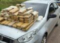 Polícia intercepta carro com 88 kg de droga após tentativa de fuga em Rio Branco