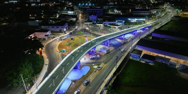 Após 20 meses, elevado Mamedio Bittar é inaugurado em Rio Branco
