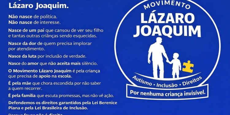 Pai denuncia falta de mediador para filho com TEA em escola da rede municipal de Boca do Acre