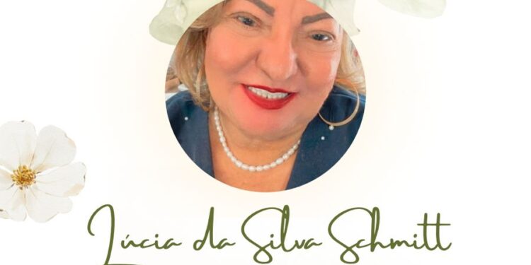 Nota de falecimento de Lúcia da Silva Schmitt
