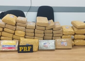 Fiscalização de rotina resulta na apreensão de 74,4 kg de drogas em Xapuri