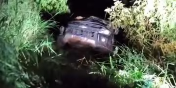 Caminhonete com equipe da Sesacre capota na BR-364 durante viagem para ações do Opera Acre