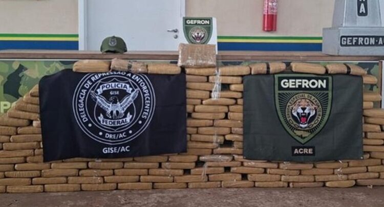 Operações da Gefron na fronteira do Acre geram prejuízo de R$ 14 milhões ao crime organizado