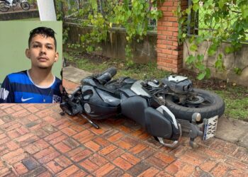 Motociclista morre após perder controle e bater no canteiro central na Via Chico Mendes