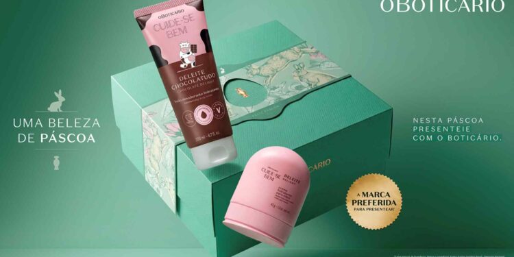 O Boticário traz 14 opções de presentes com até 35% de desconto na Páscoa