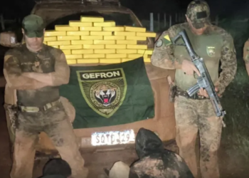 Gefron apreende 45 kg de cocaína em Estrada Transacreana na madrugada deste sábado (04)