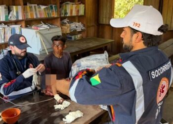 Criança indígena é resgatado na aldeia Coco-Açu em 20ª operação aeromédica do ano