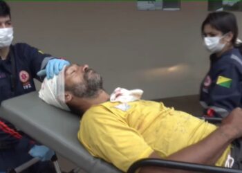 Homem em situação de rua é agredido enquanto dormia no Centro de Rio Branco