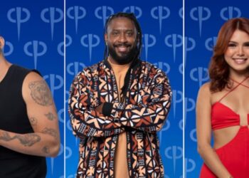 Jovan Nascimento, Marcelo Skova e Marina Keller estão no primeiro Tá na Reta da Casa do Patrão