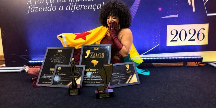 Acreana ganha destaque nacional e leva prêmios em evento em São Paulo