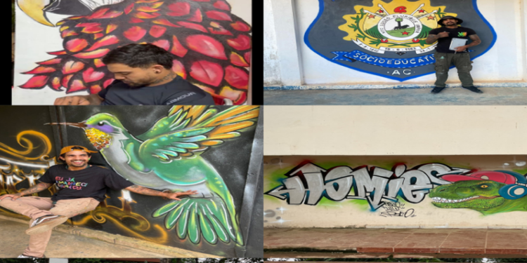 Fazendo arte na fronteira: conhecendo o artista Luciano Abahra