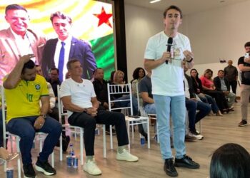 “Não tem coragem de andar aqui”, diz Nikolas Ferreira sobre Marina Silva durante evento no Acre