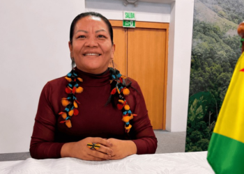 Educadora indígena do Acre é selecionada em programa internacional da Amazônia