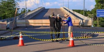 Estado amplia fiscalização em área afetada pelo desabamento da ponte sobre o Rio Iaco em Sena Madureira
