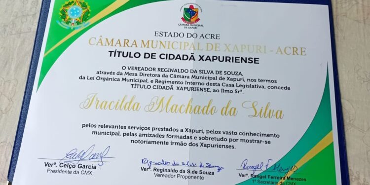 CIDADÃ XAPURIENSE