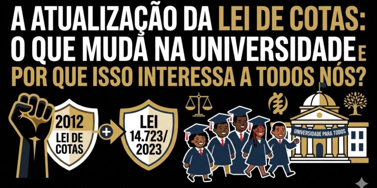 A atualização da Lei de Cotas: O que muda na universidade e por que isso interessa a todos nós?