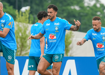 Vale vaga nas quartas: Brasil conclui último treino antes do jogo contra Noruega neste domingo (5)