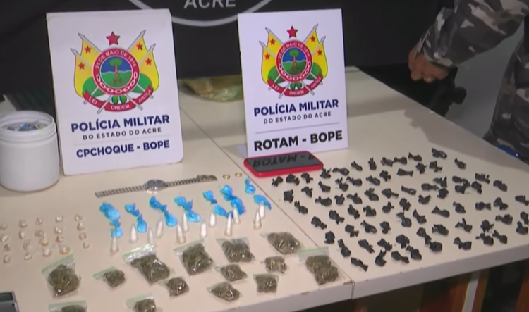 Adolescente é apreendido com maconha e cocaína durante operação na Baixada em Rio Branco