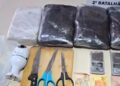 PM prende dois homens e apreende 7 kg de skunk, munições e dinheiro no bairro Quize