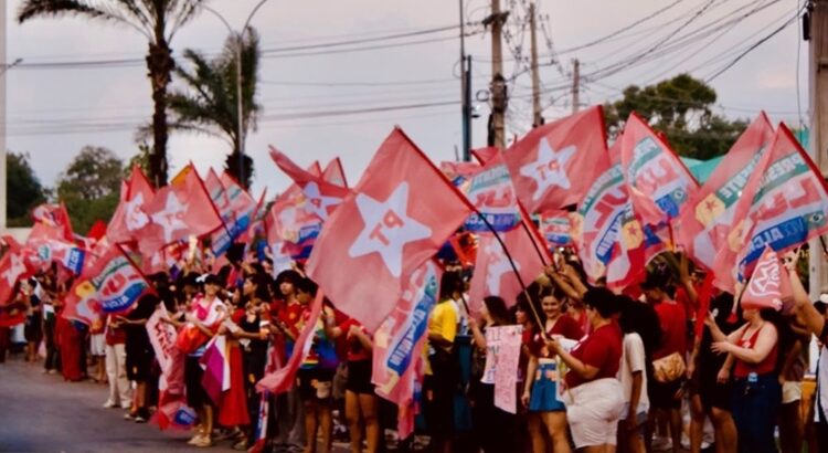 Apoiadores de Lula fazem ato em Rio Branco com pautas trabalhistas e sociais