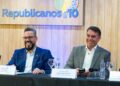 Após aparecer com Mailza, Flávio Bolsonaro pede votos para Alan Rick no segundo turno